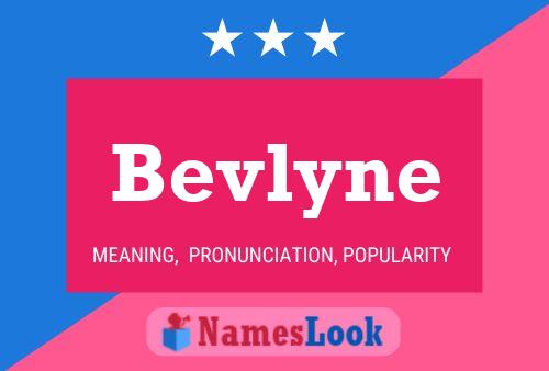 ملصق اسم Bevlyne