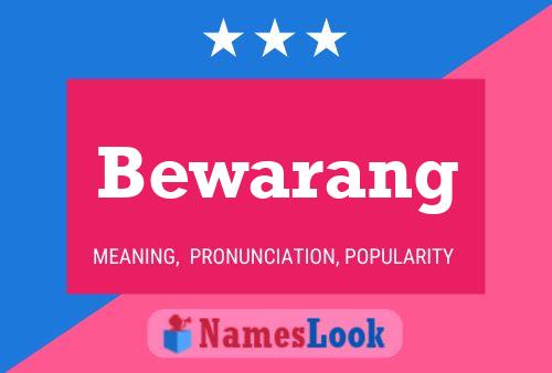 ملصق اسم Bewarang