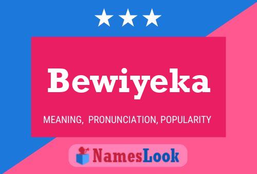 ملصق اسم Bewiyeka