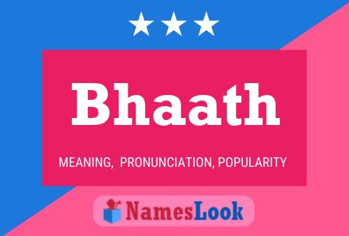 ملصق اسم Bhaath