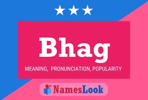 ملصق اسم Bhag