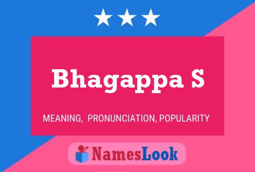 ملصق اسم Bhagappa S