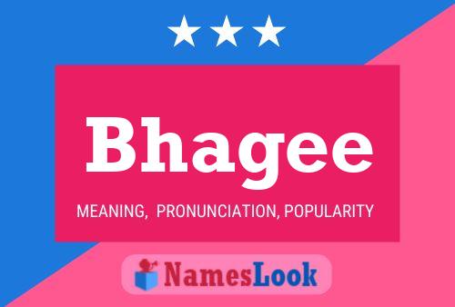 ملصق اسم Bhagee