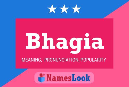 ملصق اسم Bhagia