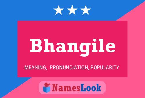 ملصق اسم Bhangile