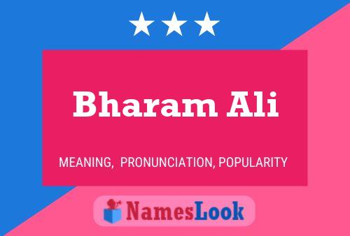 ملصق اسم Bharam Ali