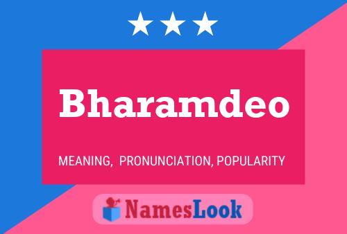 ملصق اسم Bharamdeo