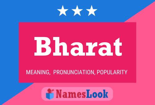 ملصق اسم Bharat