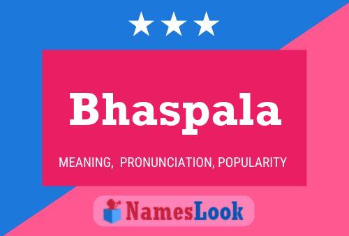 ملصق اسم Bhaspala