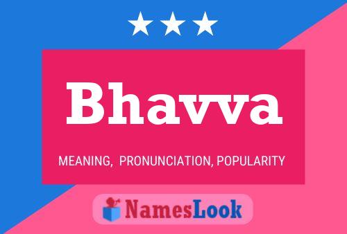 ملصق اسم Bhavva