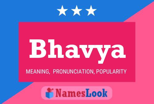 ملصق اسم Bhavya