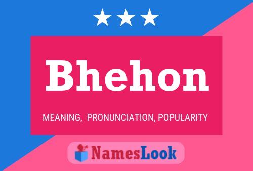 ملصق اسم Bhehon