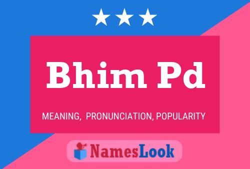 ملصق اسم Bhim Pd