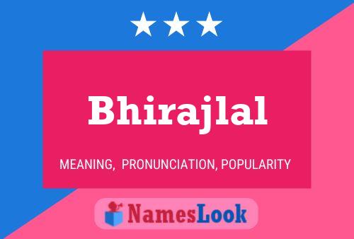 ملصق اسم Bhirajlal