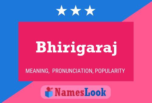 ملصق اسم Bhirigaraj