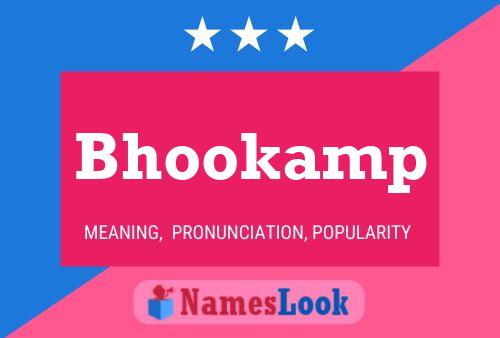 ملصق اسم Bhookamp