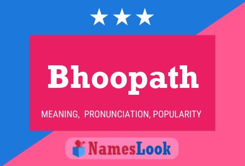 ملصق اسم Bhoopath