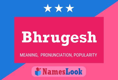 ملصق اسم Bhrugesh