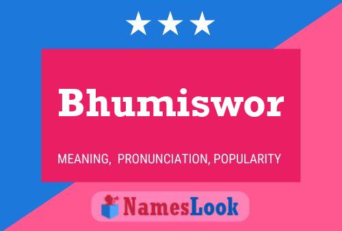 ملصق اسم Bhumiswor