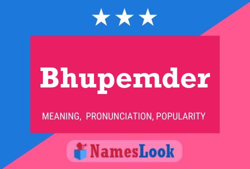 ملصق اسم Bhupemder