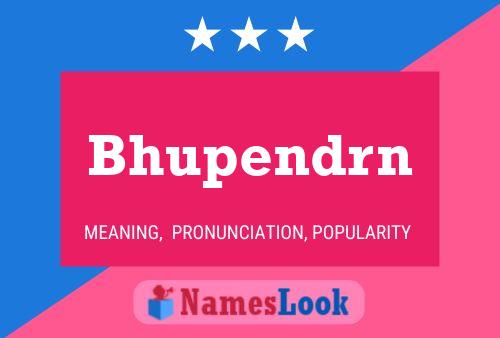 ملصق اسم Bhupendrn