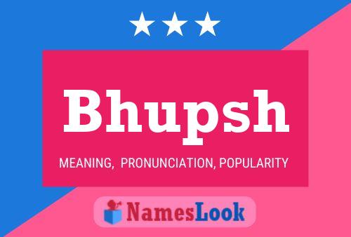 ملصق اسم Bhupsh