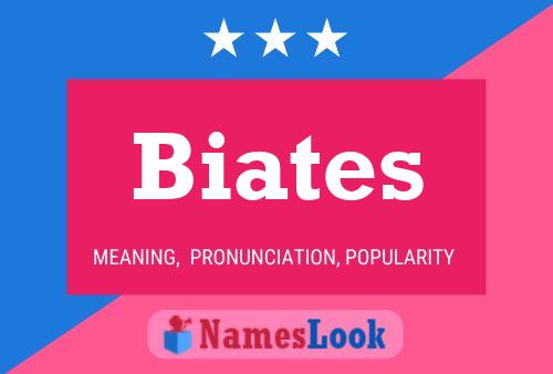 ملصق اسم Biates