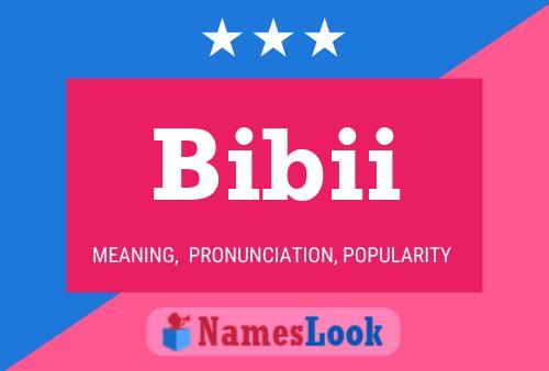 ملصق اسم Bibii