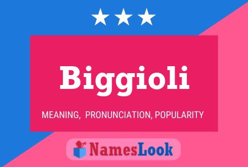 ملصق اسم Biggioli