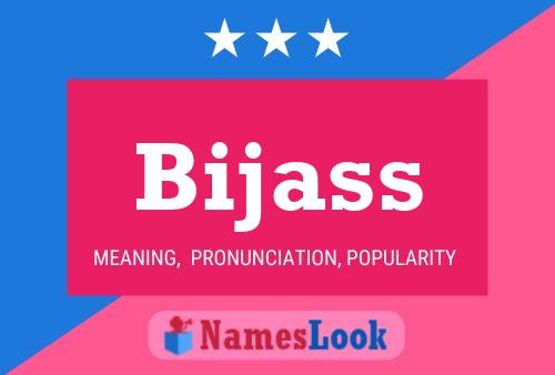 ملصق اسم Bijass