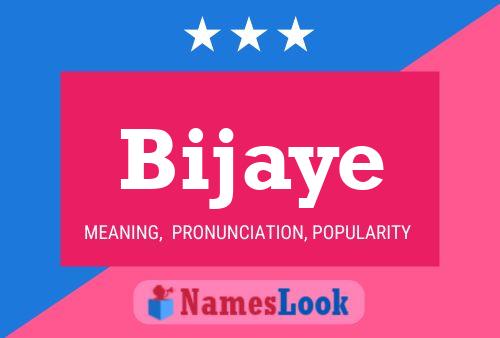 ملصق اسم Bijaye