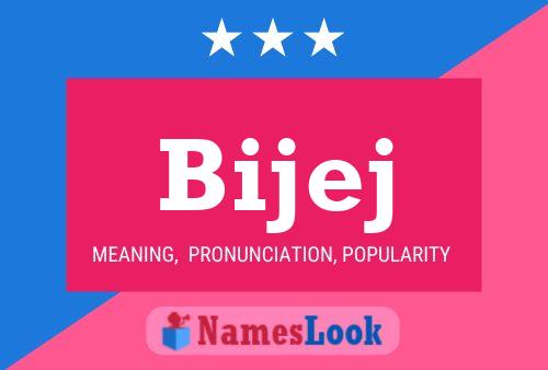 ملصق اسم Bijej