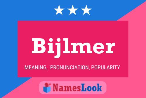 ملصق اسم Bijlmer