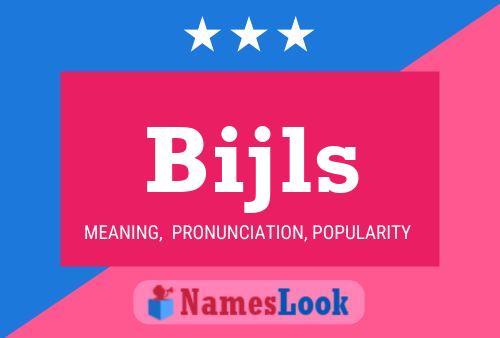 ملصق اسم Bijls