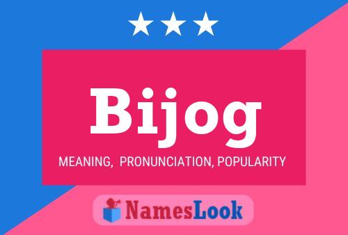 ملصق اسم Bijog