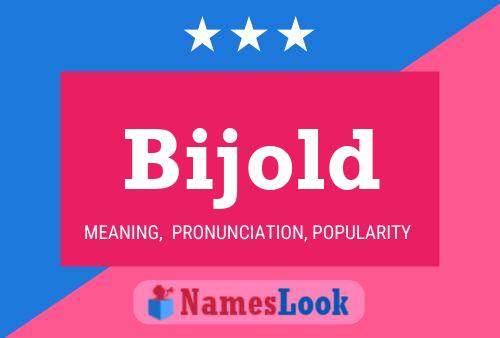 ملصق اسم Bijold