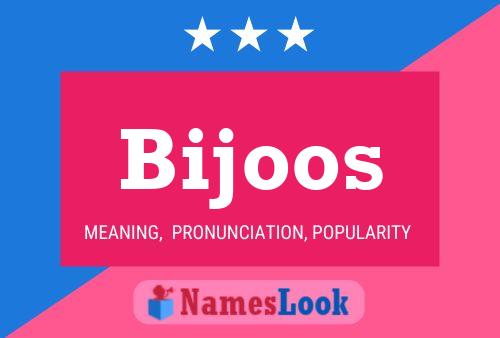 ملصق اسم Bijoos