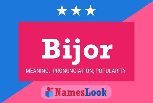 ملصق اسم Bijor