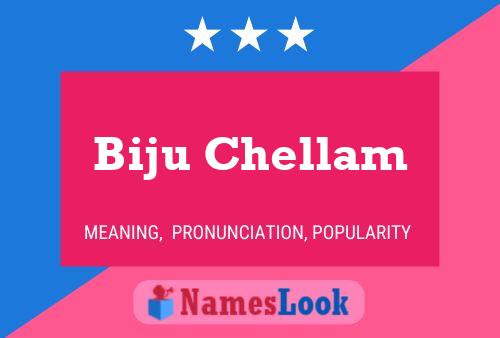 ملصق اسم Biju Chellam