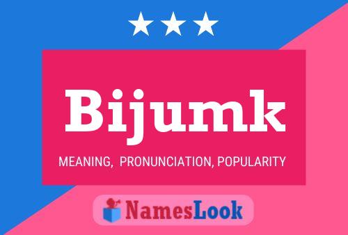 ملصق اسم Bijumk