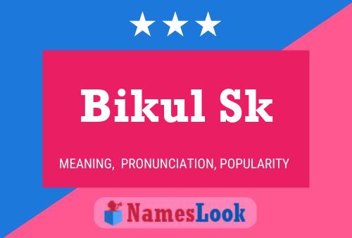 ملصق اسم Bikul Sk