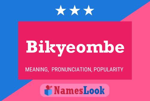 ملصق اسم Bikyeombe