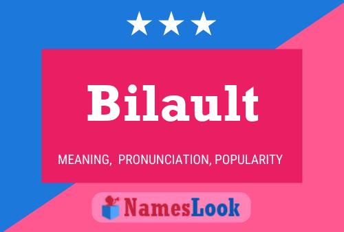 ملصق اسم Bilault