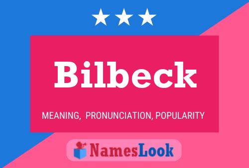 ملصق اسم Bilbeck