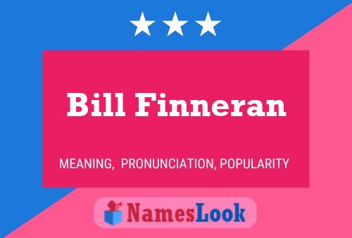 ملصق اسم Bill Finneran