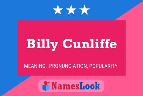 ملصق اسم Billy Cunliffe