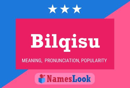 ملصق اسم Bilqisu