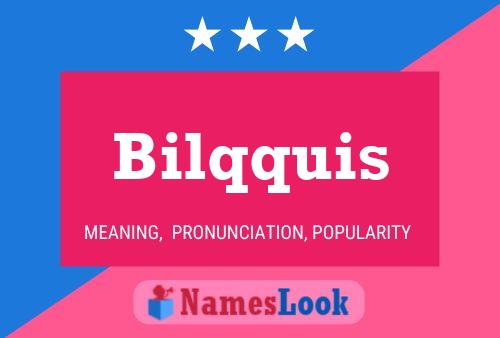 ملصق اسم Bilqquis