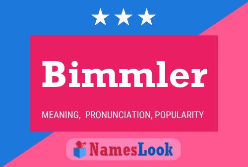 ملصق اسم Bimmler