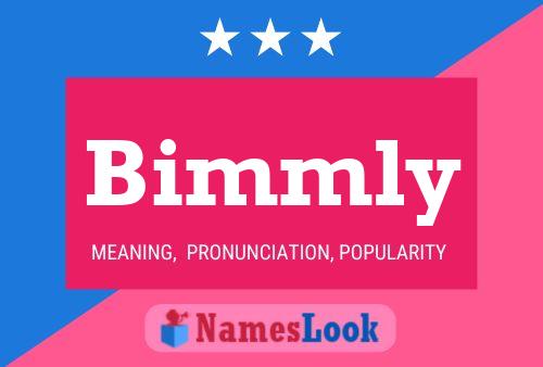 ملصق اسم Bimmly